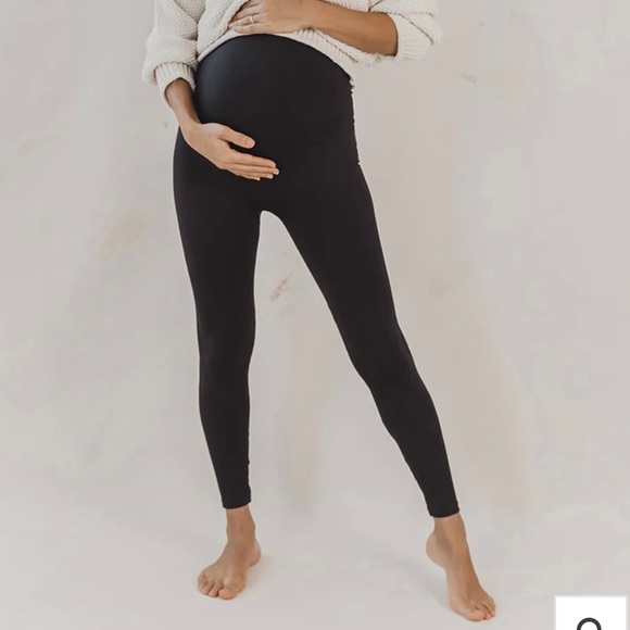 BLANQI Maternity Belly Support Leggings - Picture 2 of 12